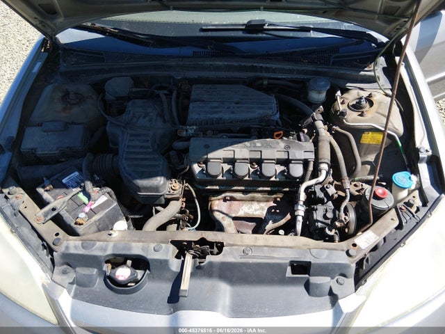45376516 :رقم المزاد ، 2HGES16544H620877 vin ، 2004 Honda Civic Lx مزاد بيع