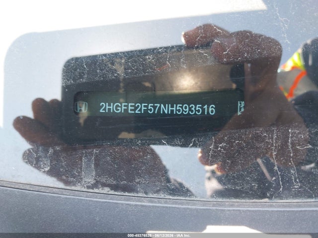 2HGFE2F57NH593516 Honda Civic Sport