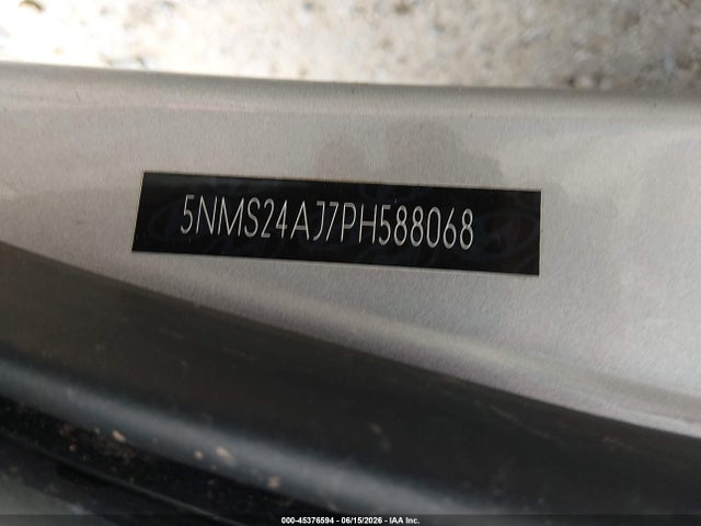2023 Hyundai Santa Fe Sel მანქანა იყიდება აუქციონზე, vin: 5NMS24AJ7PH588068, აუქციონის ნომერი: 45376594