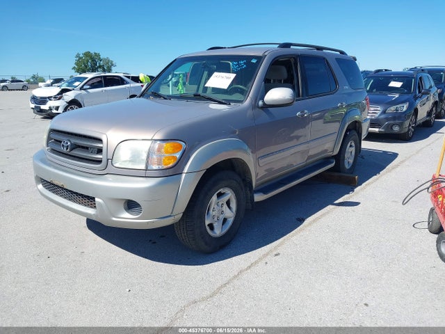 2002 Toyota Sequoia Sr5 V8 მანქანა იყიდება აუქციონზე, vin: 5TDBT44A62S073478, აუქციონის ნომერი: 45376700