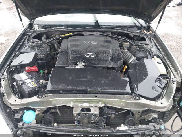 2005 Infiniti Q45 მანქანა იყიდება აუქციონზე, vin: JNKBF01A95M101485, აუქციონის ნომერი: 45376717