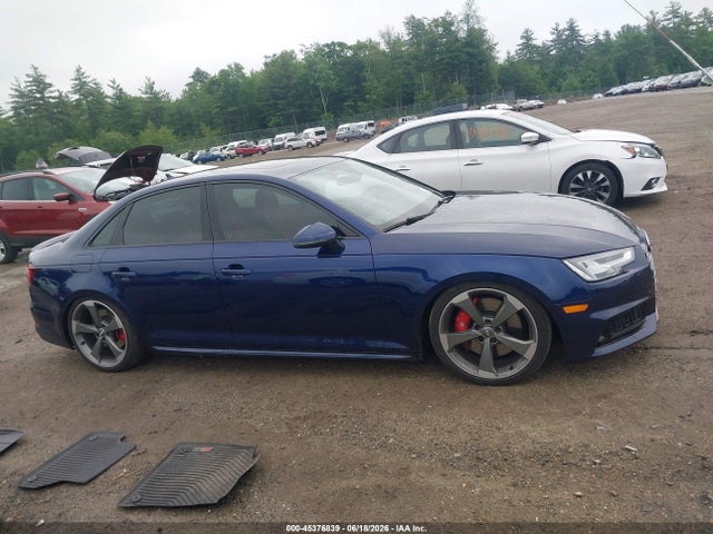 45376839 :رقم المزاد ، WAUB4AF43JA007949 vin ، 2018 Audi S4 3.0t Premium Plus مزاد بيع