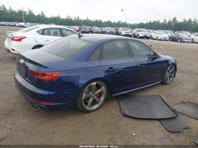 45376839 :رقم المزاد ، WAUB4AF43JA007949 vin ، 2018 Audi S4 3.0t Premium Plus مزاد بيع