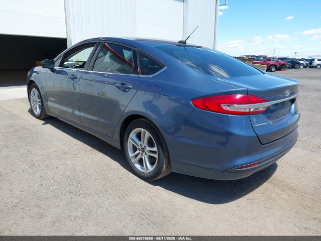 Ford Fusion Hybrid S 2018 3FA6P0UU3JR209467 Image 3