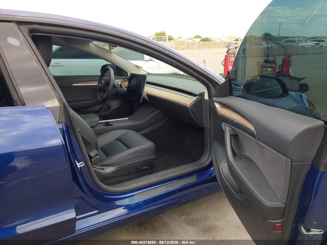 45376855 :رقم المزاد ، 5YJ3E1EA3PF585576 vin ، 2023 Tesla Model 3 Rear-wheel Drive مزاد بيع