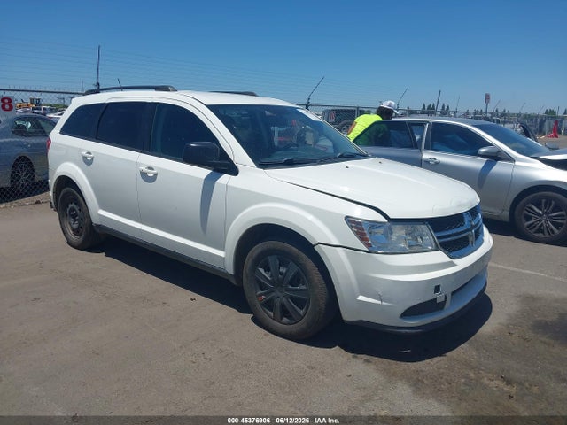 2016 Dodge Journey Se მანქანა იყიდება აუქციონზე, vin: 3C4PDCAB4GT143888, აუქციონის ნომერი: 45376906