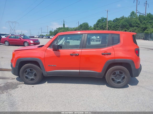 2018 Jeep Renegade Sport 4x4 მანქანა იყიდება აუქციონზე, vin: ZACCJBAB9JPG78862, აუქციონის ნომერი: 45376908