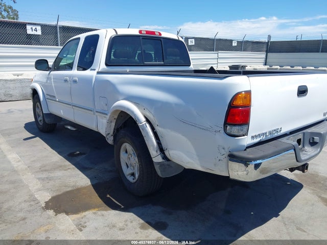 45376937 :رقم المزاد ، 5TBRT3815YS089675 vin ، 2000 Toyota Tundra Ltd V8 مزاد بيع