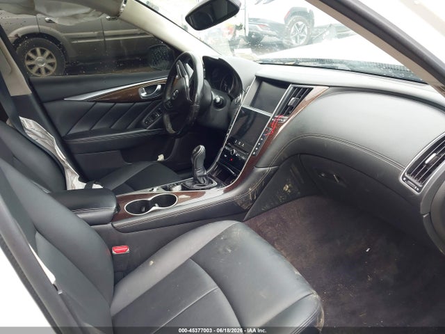 2018 Infiniti Q50 3.0t Luxe მანქანა იყიდება აუქციონზე, vin: JN1EV7AR2JM445074, აუქციონის ნომერი: 45377003