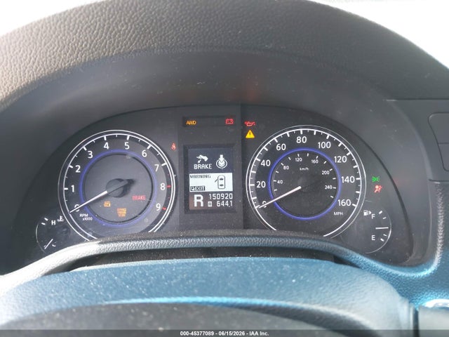Продаж на аукціоні авто 2012 Infiniti G37x, vin: JN1CV6EL7CM470448, номер лоту: 45377089