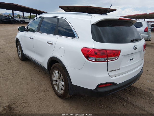 Auction sale of the 2016 Kia Sorento 2.4l Lx, vin: 5XYPG4A30GG086165, lot number: 45377101