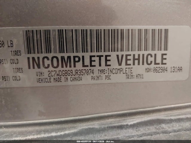2C7WDGBG9JR357074 Dodge Grand Caravan Se