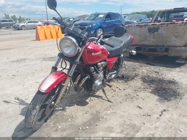 1981 Kawasaki Kz750 მანქანა იყიდება აუქციონზე, vin: KV750E013444, აუქციონის ნომერი: 45377151