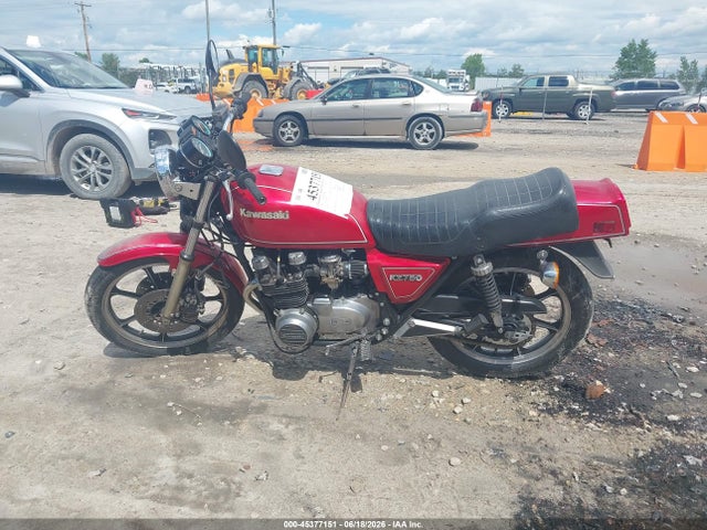 1981 Kawasaki Kz750 მანქანა იყიდება აუქციონზე, vin: KV750E013444, აუქციონის ნომერი: 45377151