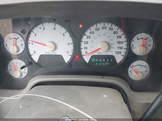 Продажа на аукционе авто 2007 Dodge Ram 1500 St, vin: 1D7HA18P57S232833, номер лота: 45377177