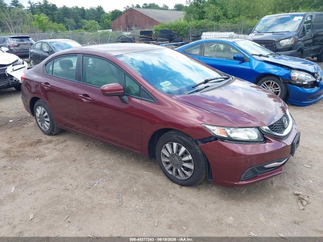 Honda Civic Lx 2014 2HGFB2F51EH516293 Image 1
