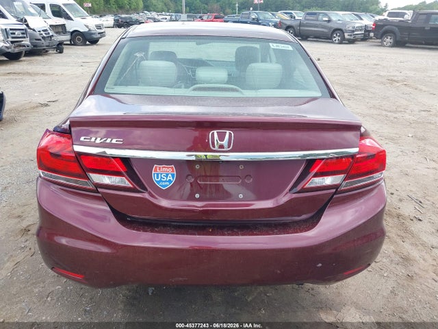 Honda Civic Lx 2014 2HGFB2F51EH516293 Image 16