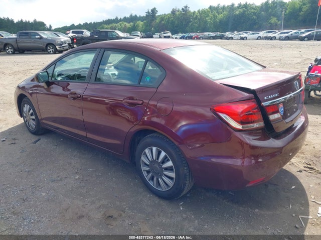 Honda Civic Lx 2014 2HGFB2F51EH516293 Image 3