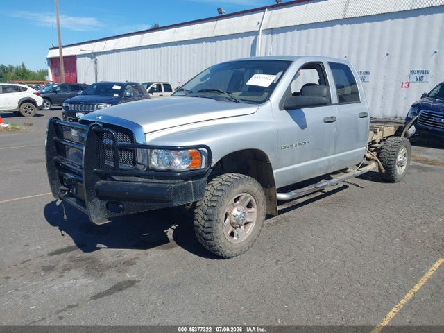 2004 Dodge Ram 2500 Slt/laramie მანქანა იყიდება აუქციონზე, vin: 3D7KU28CX4G263353, აუქციონის ნომერი: 45377322