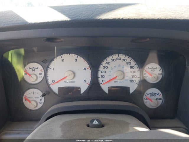 2004 Dodge Ram 2500 Slt/laramie მანქანა იყიდება აუქციონზე, vin: 3D7KU28CX4G263353, აუქციონის ნომერი: 45377322