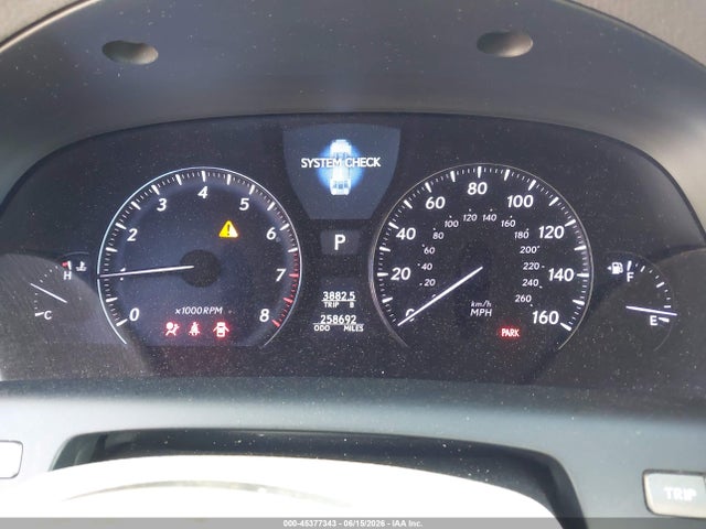 2010 Lexus Ls 460 მანქანა იყიდება აუქციონზე, vin: JTHBL5EF7A5094634, აუქციონის ნომერი: 45377343