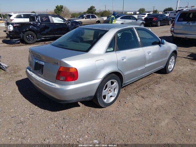 Aukcja sprzedaży 1998 Audi A4 2.8 (a5) Quattro/2.8 (m5) Quattro, vin: WAUED68D7WA004566, numer aukcji: 45377451