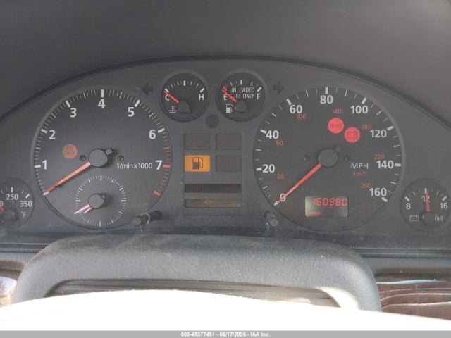 Aukcja sprzedaży 1998 Audi A4 2.8 (a5) Quattro/2.8 (m5) Quattro, vin: WAUED68D7WA004566, numer aukcji: 45377451