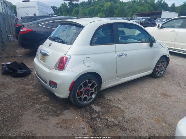 45377454 :رقم المزاد ، 3C3CFFBR3DT713143 vin ، 2013 Fiat 500 Sport مزاد بيع