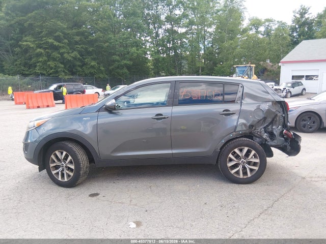 2014 Kia Sportage Lx მანქანა იყიდება აუქციონზე, vin: KNDPBCAC6E7658018, აუქციონის ნომერი: 45377512