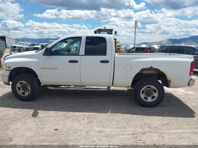 2004 Dodge Ram 2500 Slt/laramie მანქანა იყიდება აუქციონზე, vin: 1D7KU28D14J255956, აუქციონის ნომერი: 45377636