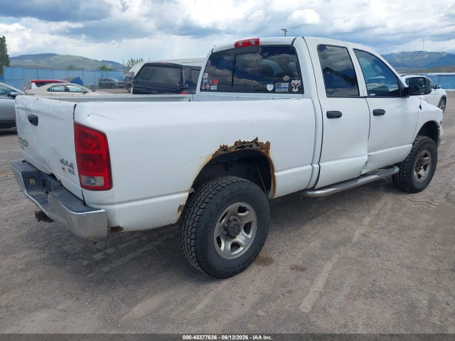 2004 Dodge Ram 2500 Slt/laramie მანქანა იყიდება აუქციონზე, vin: 1D7KU28D14J255956, აუქციონის ნომერი: 45377636