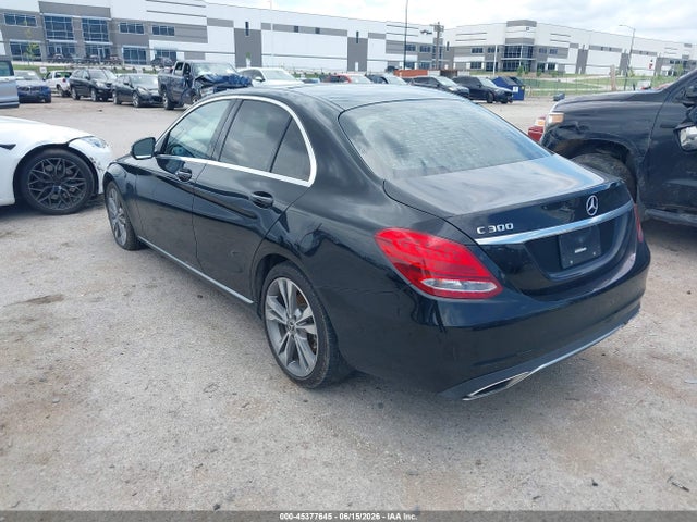 45377645 :رقم المزاد ، WDDWF4JB9JR419788 vin ، 2018 Mercedes-benz C 300 مزاد بيع