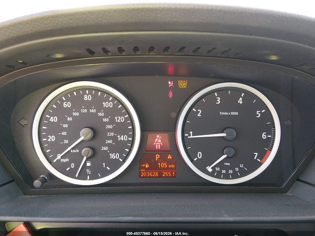Продаж на аукціоні авто 2005 Bmw 525i, vin: WBANA53555B857530, номер лоту: 45377660