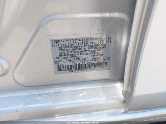Nissan SENTRA S 2016 3N1AB7AP3GY265646 Image 9