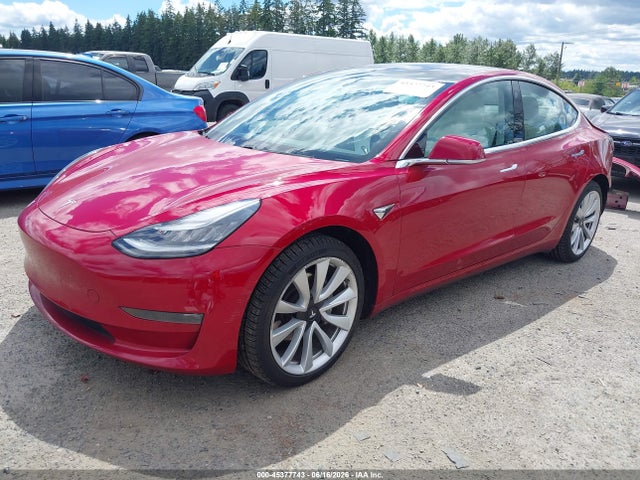 Tesla Model 3 Long Range/performance 2018 5YJ3E1EB4JF097639 Image 2
