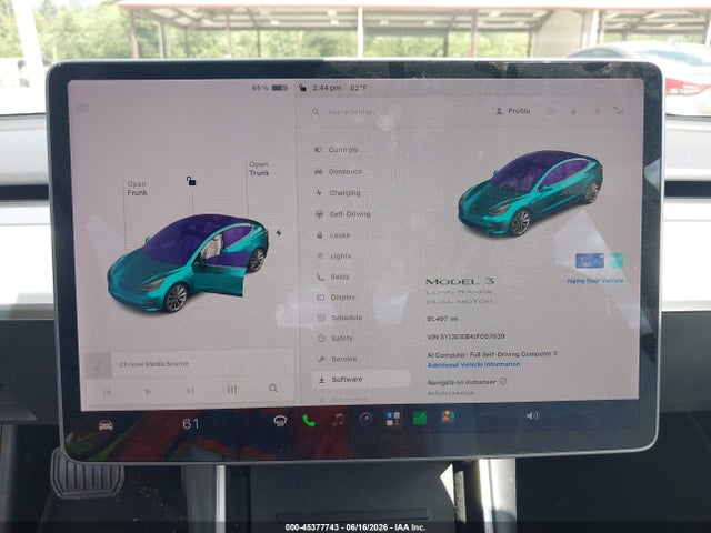 Tesla Model 3 Long Range/performance 2018 5YJ3E1EB4JF097639 Image 7