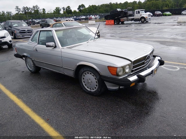 45377772 :رقم المزاد ، WDBBA48D6GA042907 vin ، 1986 Mercedes-benz 560 Sl مزاد بيع