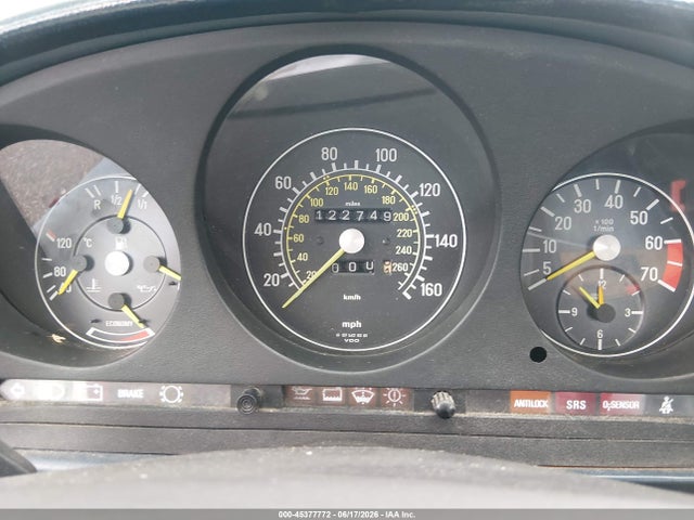 Auction sale of the 1986 Mercedes-benz 560 Sl, vin: WDBBA48D6GA042907, lot number: 45377772
