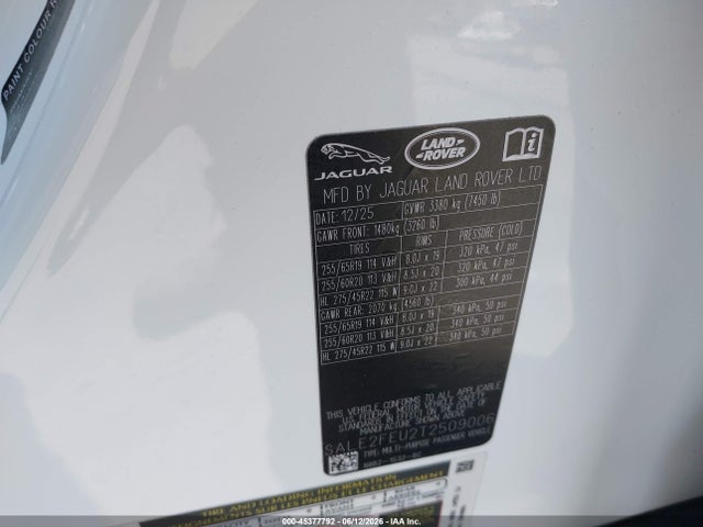 SALE2FEU2T2509006 Land Rover Defender P400 X-dynamic Se