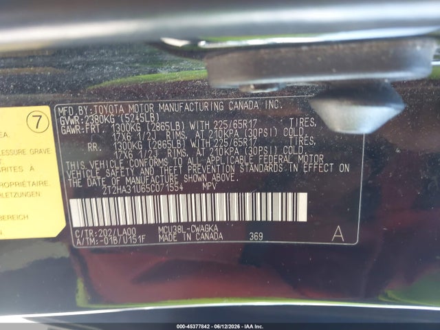 Aukcja sprzedaży 2005 Lexus Rx 330, vin: 2T2HA31U65C071554, numer aukcji: 45377842