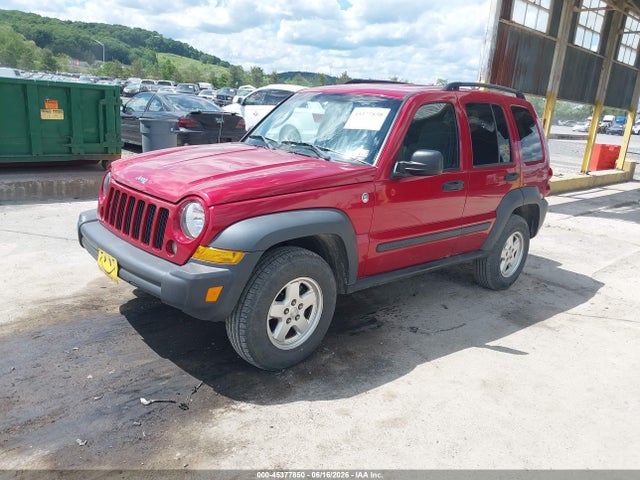 45377850 :رقم المزاد ، 1J4GL48K56W209107 vin ، 2006 Jeep Liberty Sport مزاد بيع