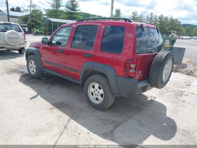 45377850 :رقم المزاد ، 1J4GL48K56W209107 vin ، 2006 Jeep Liberty Sport مزاد بيع
