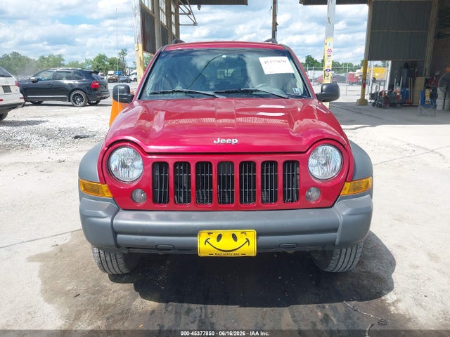 45377850 :رقم المزاد ، 1J4GL48K56W209107 vin ، 2006 Jeep Liberty Sport مزاد بيع