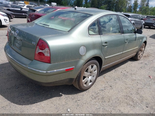 2002 Volkswagen Passat Glx მანქანა იყიდება აუქციონზე, vin: WVWRH63B72P135826, აუქციონის ნომერი: 45377891