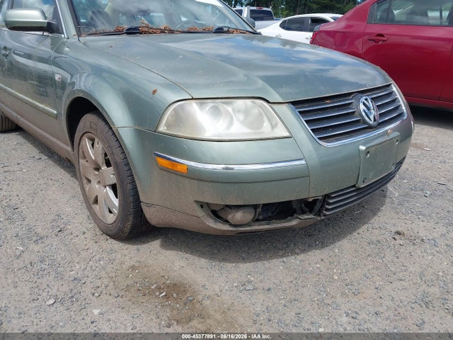 Auction sale of the 2002 Volkswagen Passat Glx, vin: WVWRH63B72P135826, lot number: 45377891