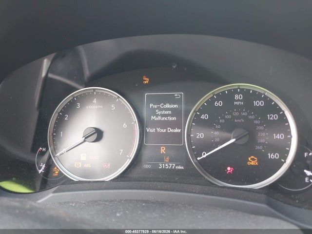 45377929 :رقم المزاد ، JTHAA1D27N5122446 vin ، 2022 Lexus Is 300 مزاد بيع