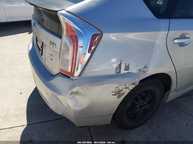 Aukcja sprzedaży 2013 Toyota Prius Two, vin: JTDKN3DU7D5555822, numer aukcji: 45378002