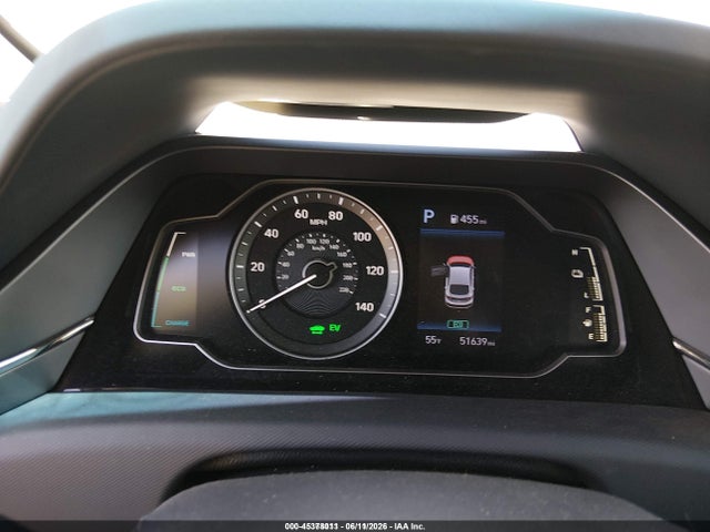 KMHC65LC1MU249724 Hyundai Ioniq Hybrid Blue