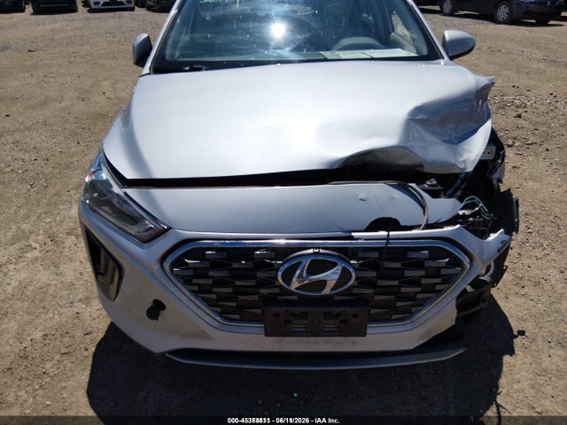 KMHC65LC1MU249724 Hyundai Ioniq Hybrid Blue