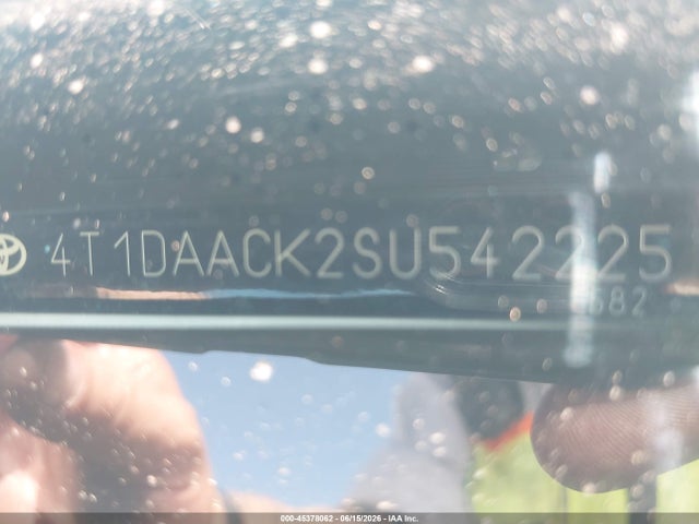 Продаж на аукціоні авто 2025 Toyota Camry Se, vin: 4T1DAACK2SU542225, номер лоту: 45378062